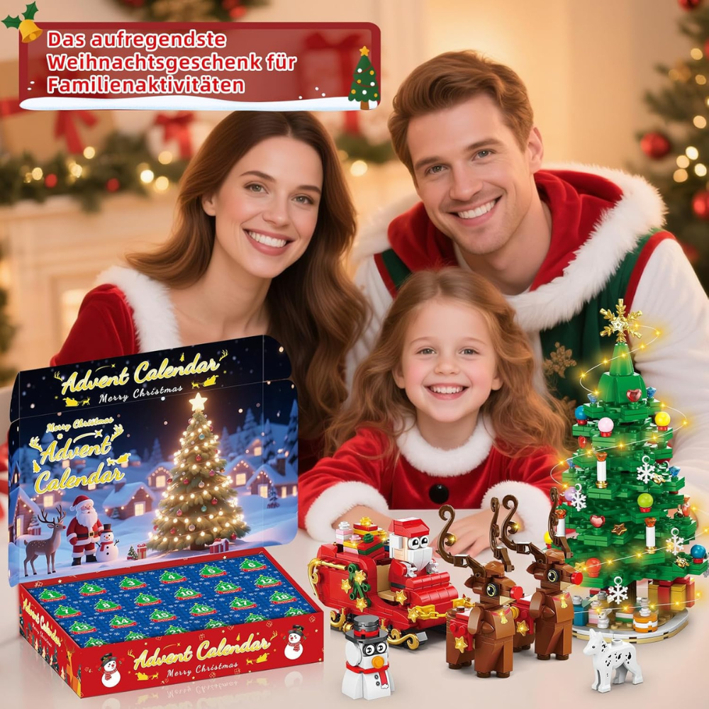 Lego Christmas Tree Calender - advent24