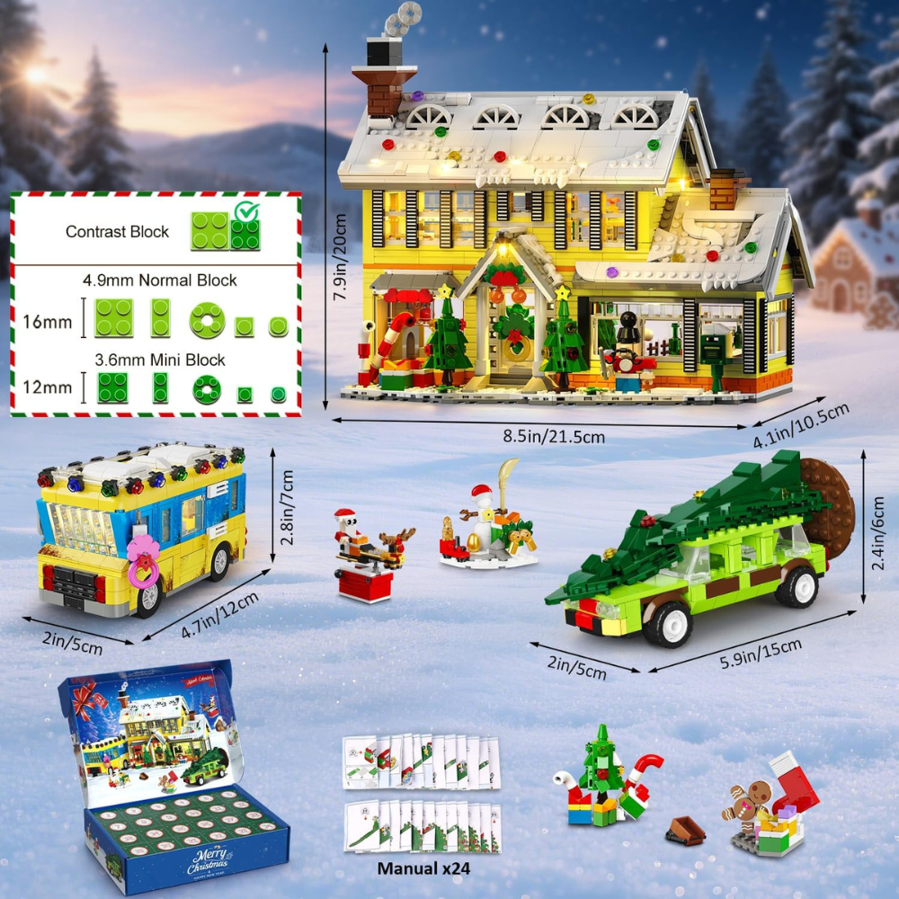 Lego Big House Calender - advent24
