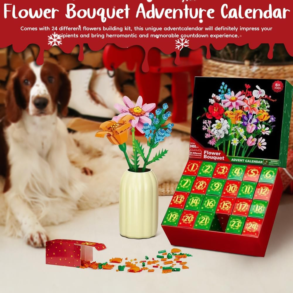 Lego Flowers Calender - advent24