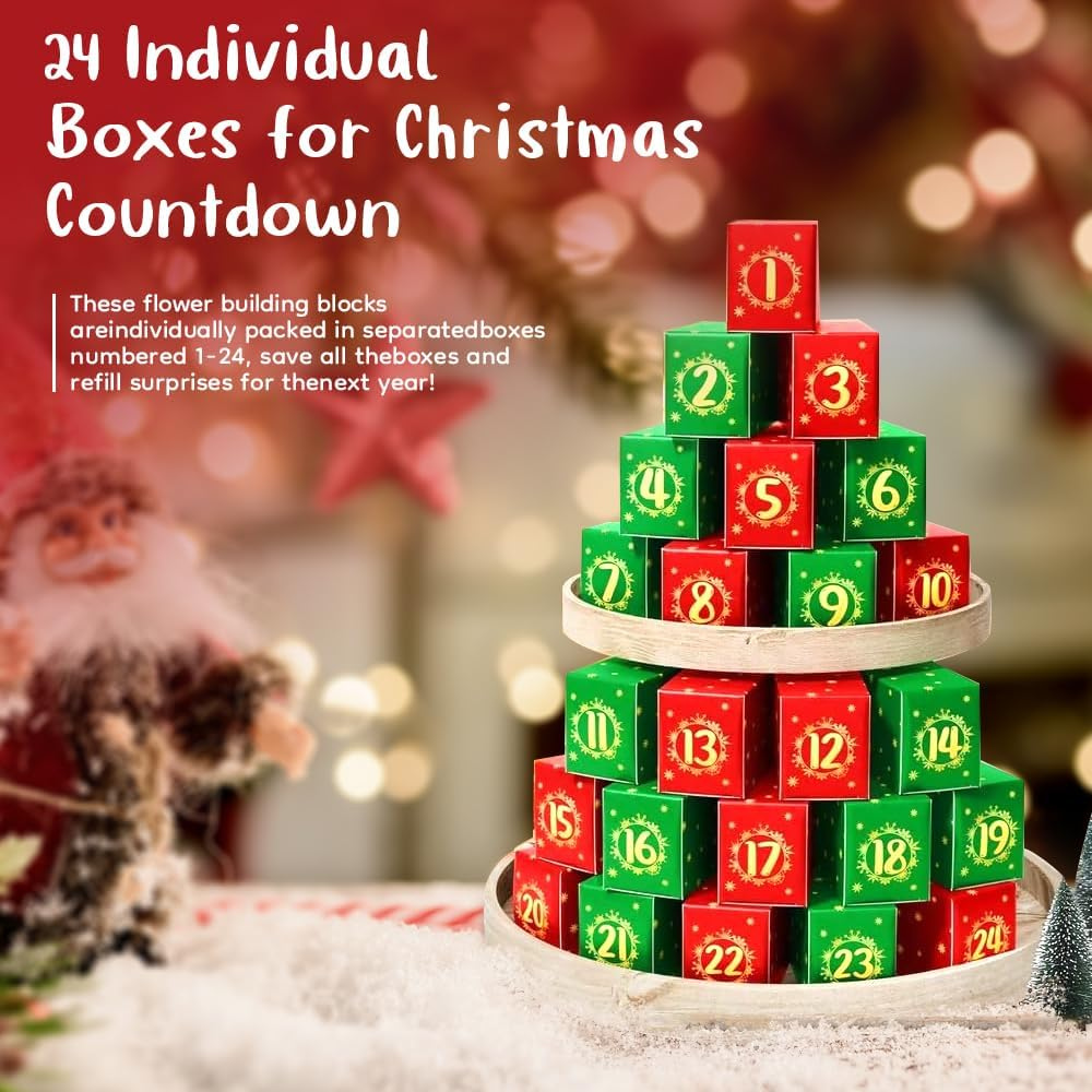 Lego Flowers Calender - advent24