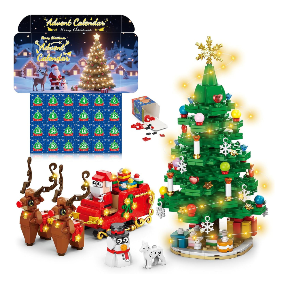 Lego Christmas Tree Calender - advent24