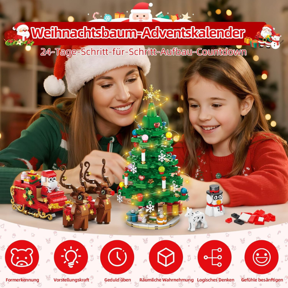 Lego Christmas Tree Calender - advent24