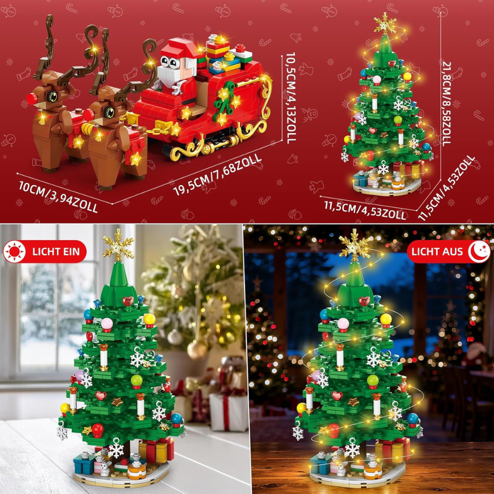 Lego Christmas Tree Calender - advent24