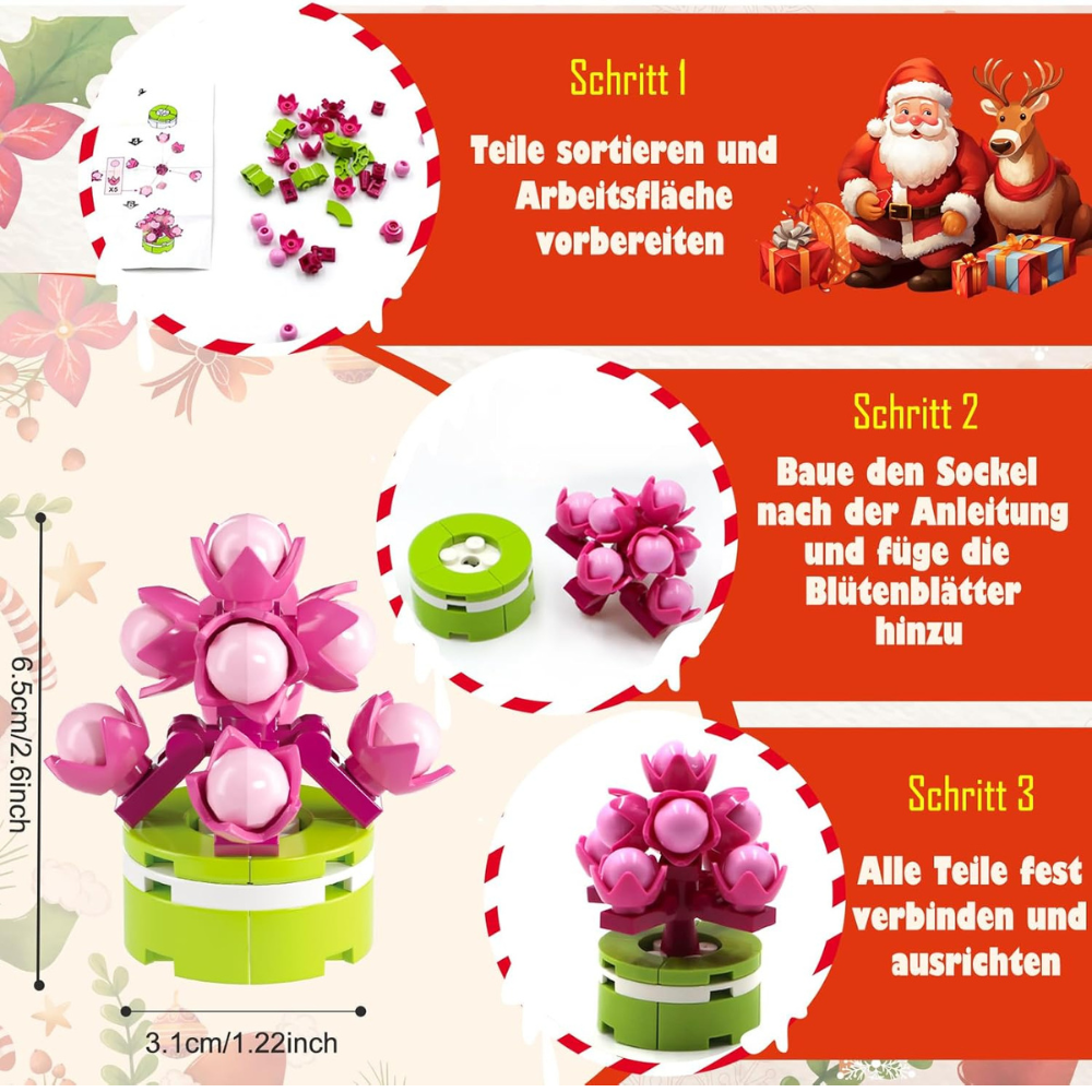 Lego Little Flowers Calender - advent24